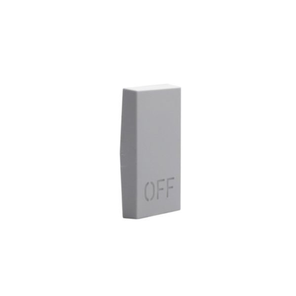 Key cover with OFF symbol - for rocker controls  