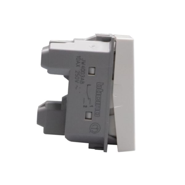 2-Way rocker switches. 1P 10 AX - 250 Va.c. - Antibacterial range