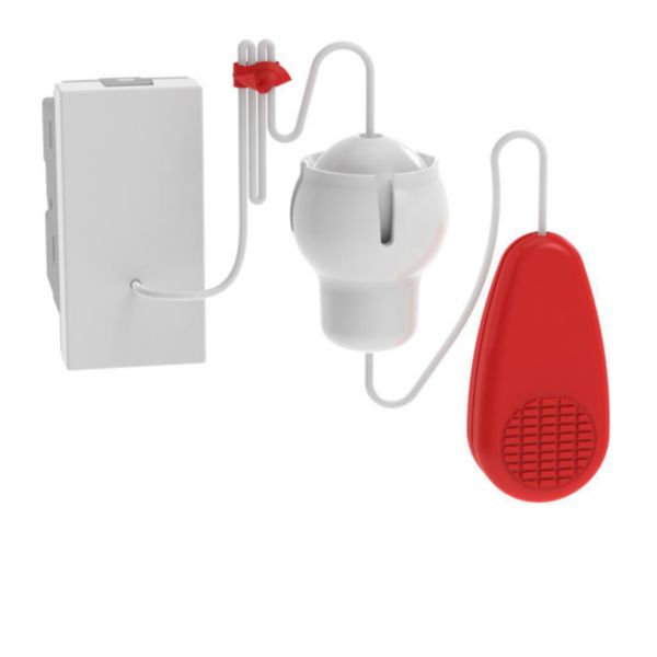 Cord pushbutton 1P NO/NC 10A - 250 Va.c. - Antibacterial range