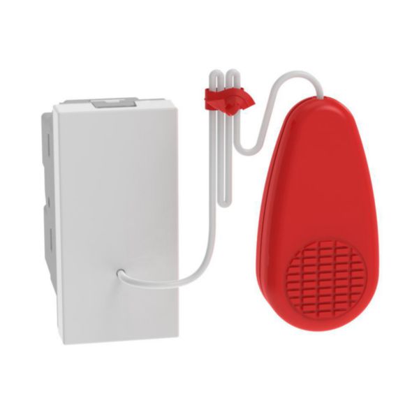Cord pushbutton 1P NO/NC 10A - 250 Va.c. - Antibacterial range