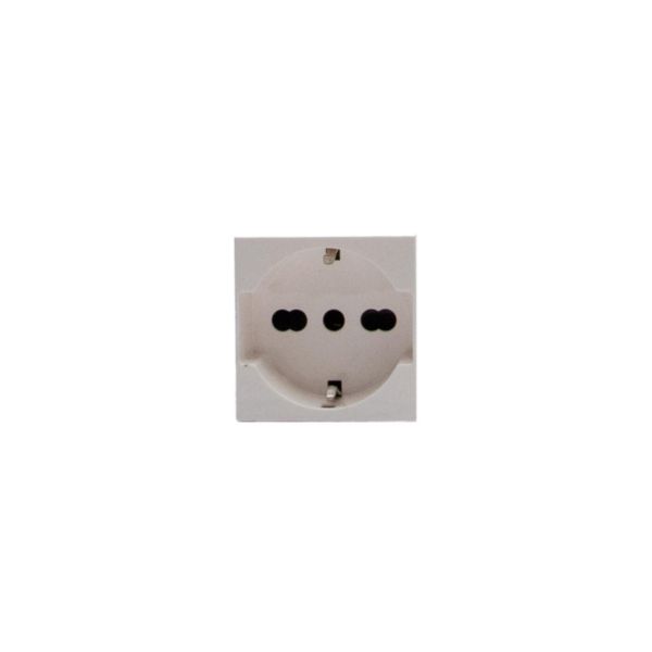 Italian standard P40 socket outlets. 2P+E 10 A and 16 A 250 Va.c.  