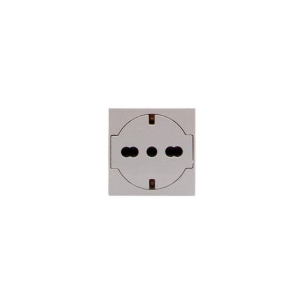 Italian standard P40 socket outlets. FLAT . 