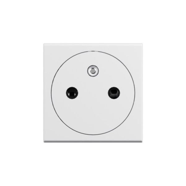 French/Belgian standard socket 2 P+E 16 A 250 V - flat
