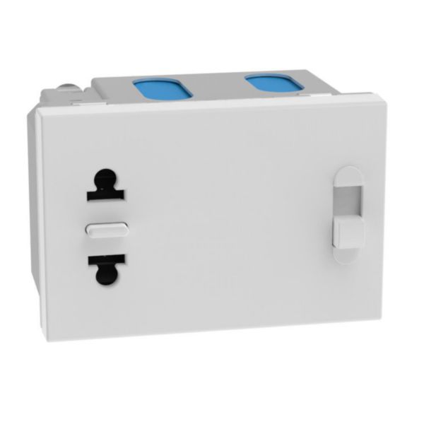Shaver socket with insulation transformer  - Antibacterial range"