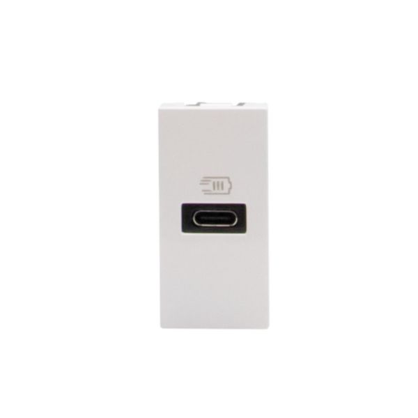 Single USB sockets - 1 x Type-C 20 W.  
