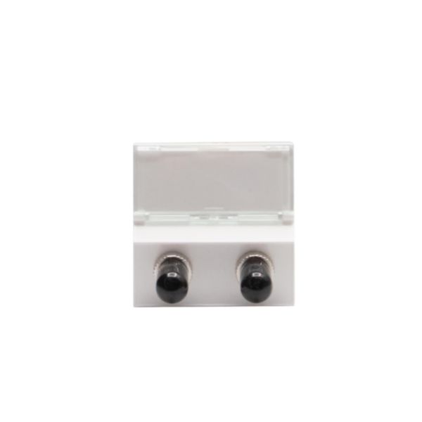 Coupling connector for fiber optic cable - ST termination  
