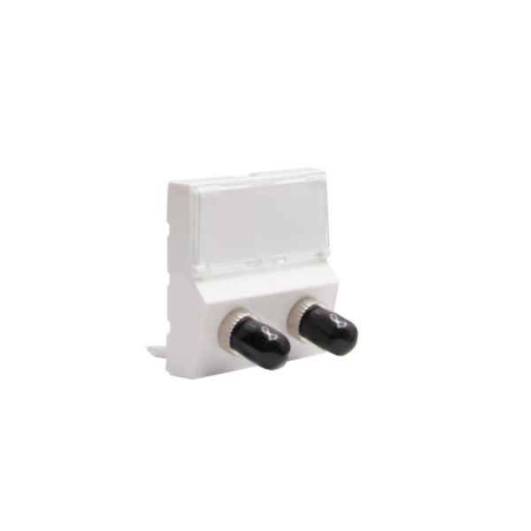 Coupling connector for fiber optic cable - ST termination  