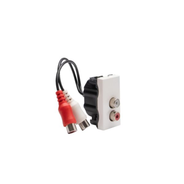 Connector - RCA x 2 - Pre-connected  