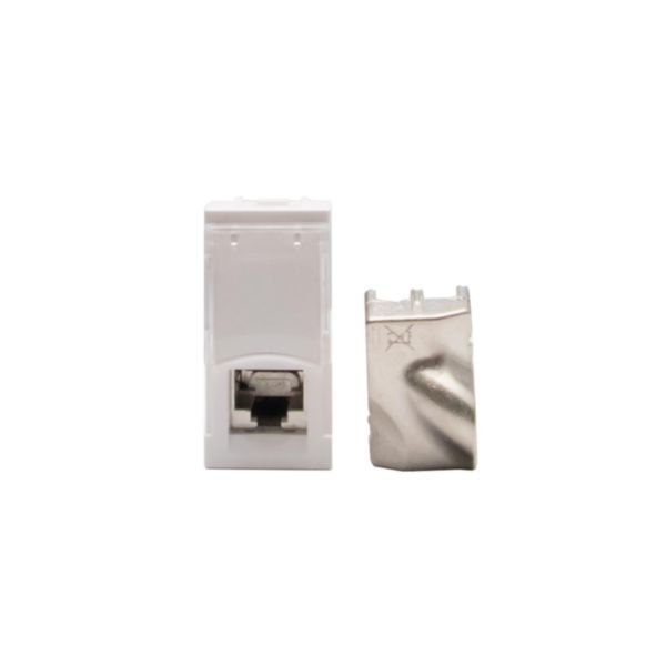 RJ45 connectors. Cat 6 - Type STP  
