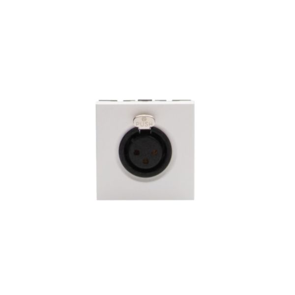 Audio connector - XLR 3 pin - female  