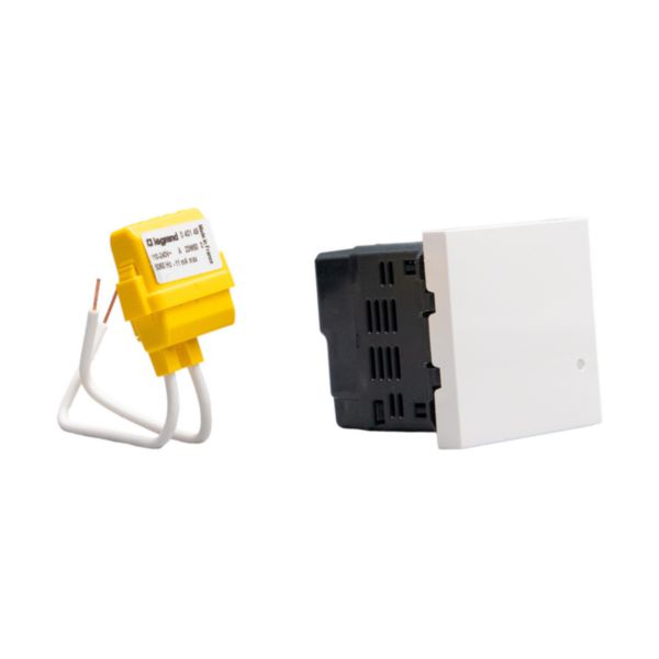Switch without neutral with dimmer option