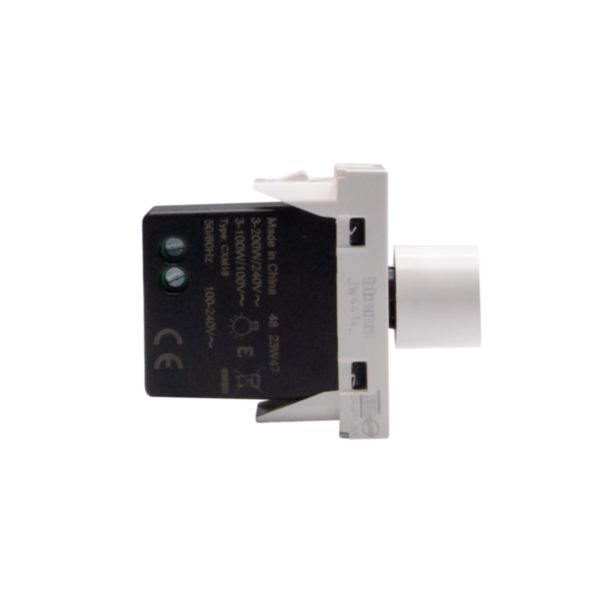 Universal rotative dimmer (resistive, inductive, capacitive, fluorescent compact and dimmer LEDs)