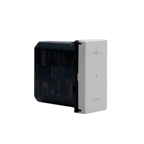 Universal Pushbutton Dimmer - with neutral, 3 wires 
