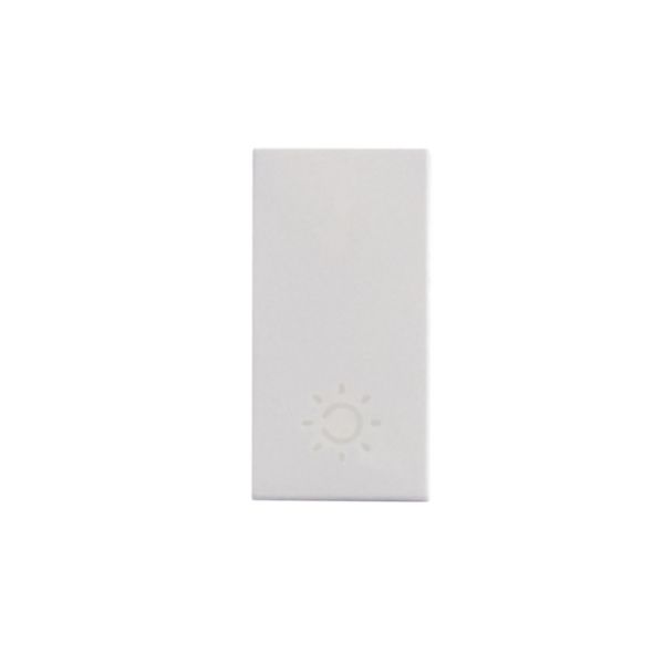 Key cover with lamp symbol - for rocker controls  