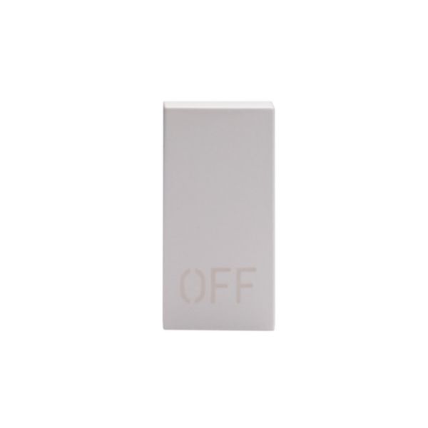 Key cover with OFF symbol - for rocker controls  