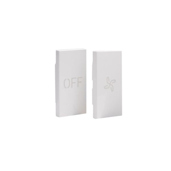Key cover with OFF symbol - for axial controls