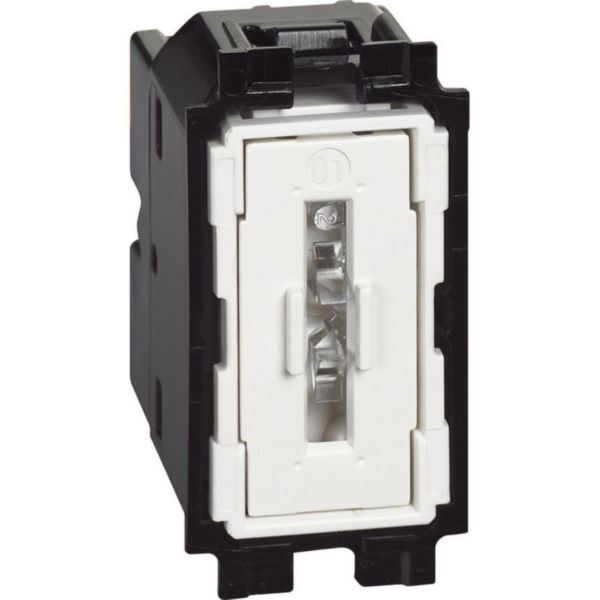 1P 10 AX, 250 Vac pushbutton