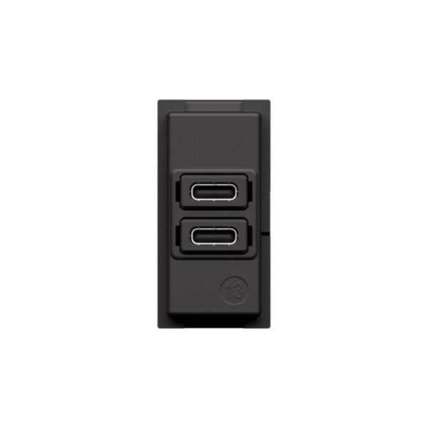 USB charger with 2 type C - 20W 
