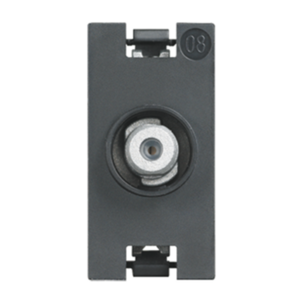Type F TV coaxial connector - impedance 75