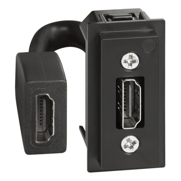 Pre-connected HDMI 2.0 connector