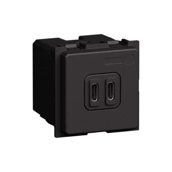 Double USB sockets - 2 x Type-C 30W.