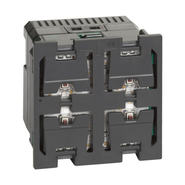 Shutter actuator with 2 internal relay - 2 modules.To be completed with 1 or 2-module Covers.