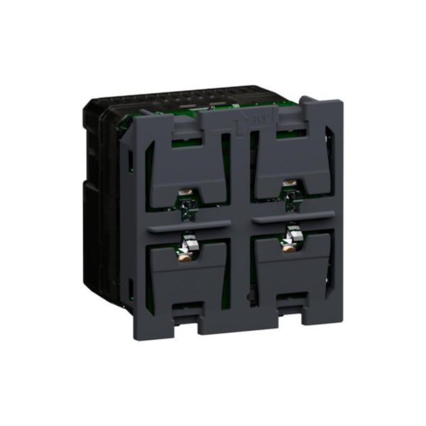 Shutter actuator with 2 internal relay 2 A 250 VA. 