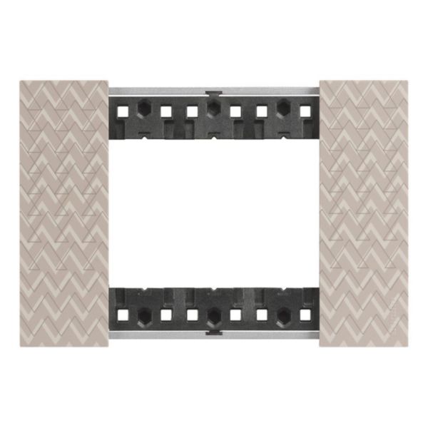 3 modules Living Now plate