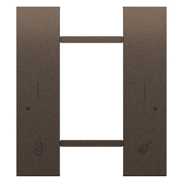 Cover 1+1M do not disturb/make up room bronze