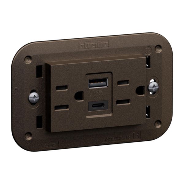 American standard 2 P+E 15 A - 127/250 Va.c. 