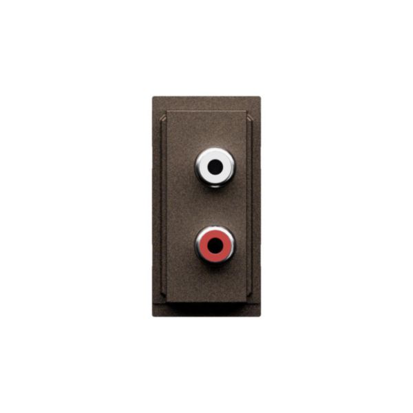 Audio Connector - double RCA module 