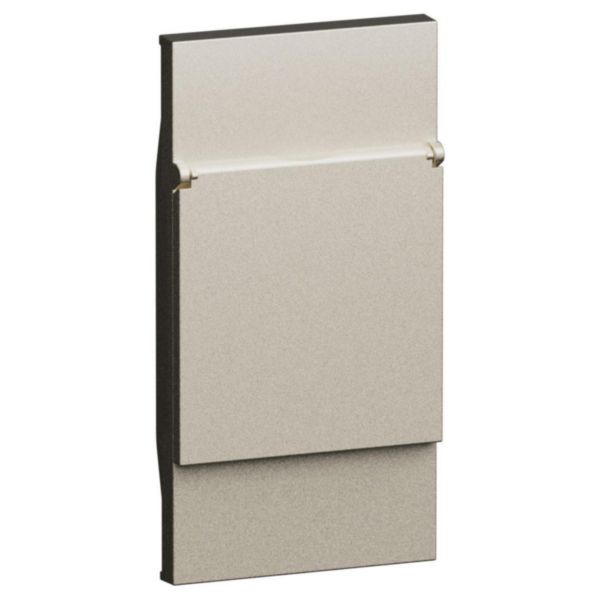Cover suitable for german standard sockets Bronze