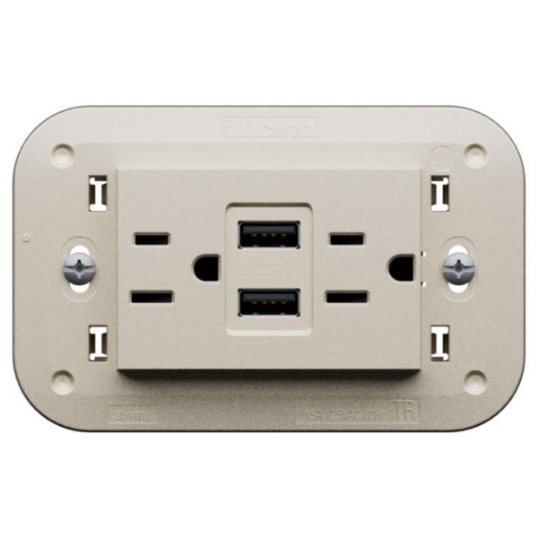 American standard 2 P+E 15 A - 127/250 Va.c. 