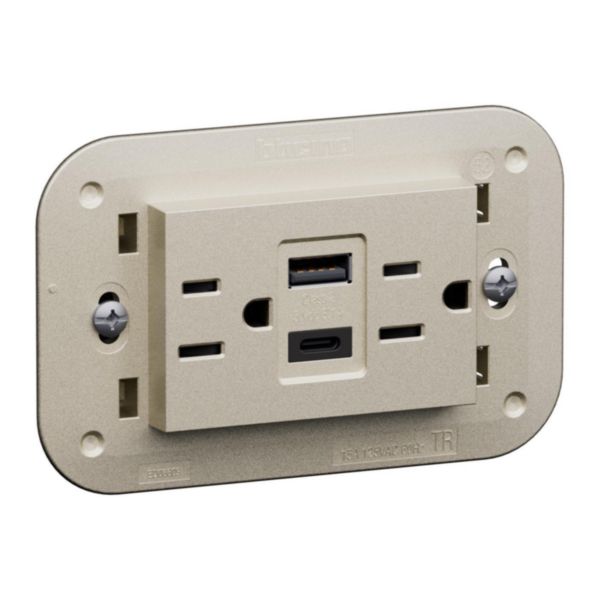 American standard 2 P+E 15 A - 127/250 Va.c. 