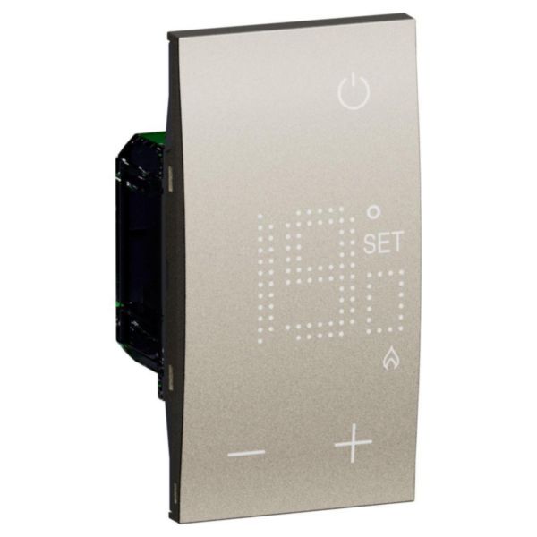 Thermostat. Probe with backlit display