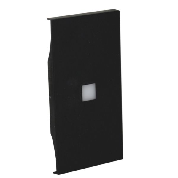 Lightable cover, 2 modules - high brightness. For devices item K4672M2L and item K4652M2. Black.