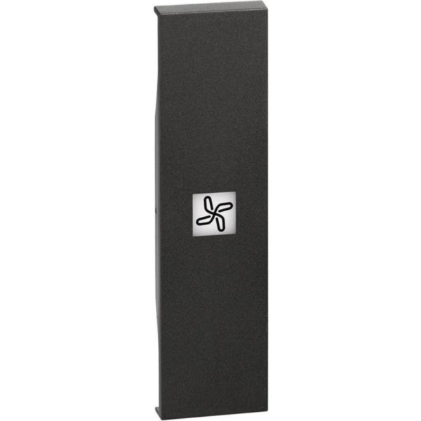Lightable cover with fan symbol