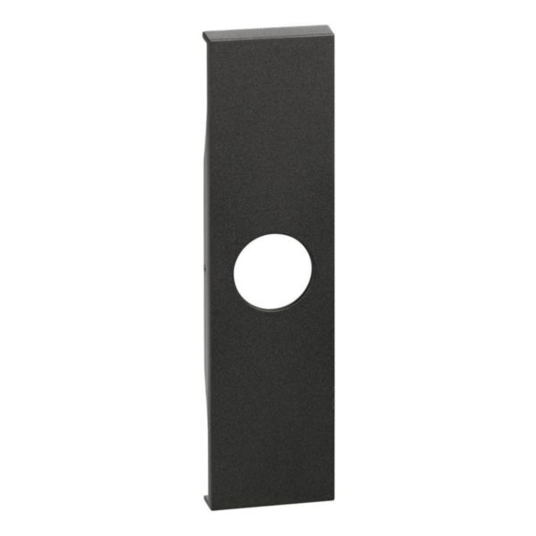 Covers for TV sockets and blanking module with output