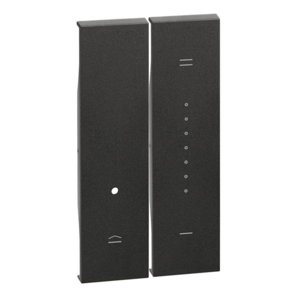 Dimmer Covers consisting of two 1-module pieces. For items K4410, K4411