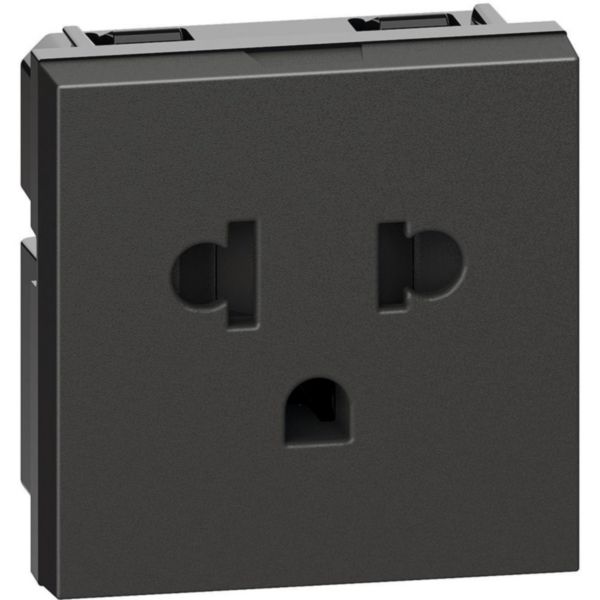 Euro american standard 2 P+E 16 A 127/250 Vac universal duplex socket