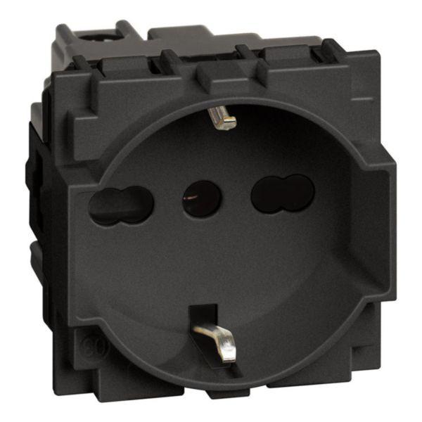 P40 Italian standard socket 2P+E 10A and 16A 250 Vac 19 mm and&nbsp; 26 mm center distance