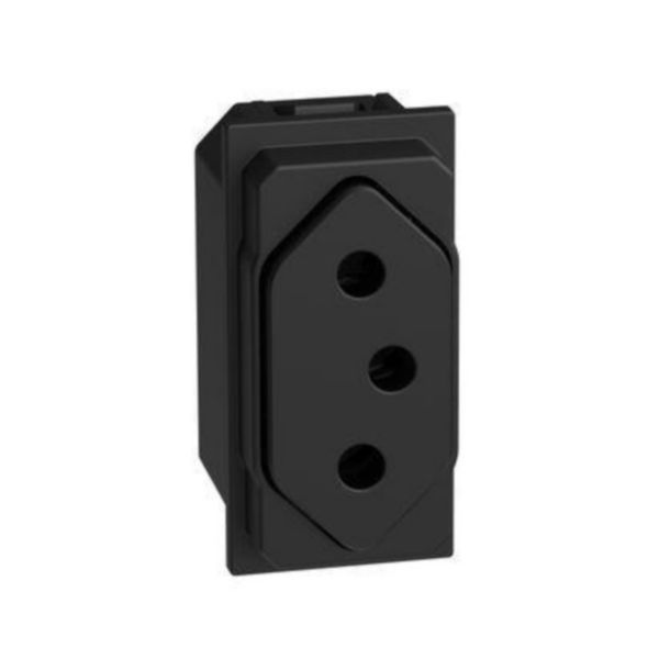 2P+E 10A 250VA flat brasilian standard socket