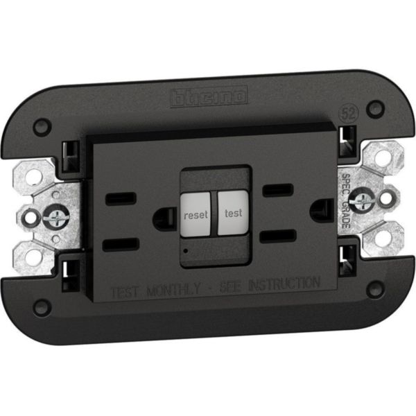 American standard 2 P+E 15 A 127 Vac GFCI socket