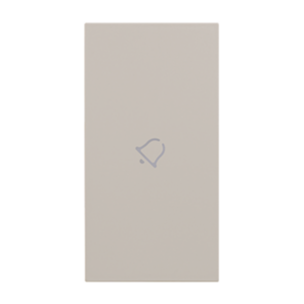 Lightable cover with bell symbol