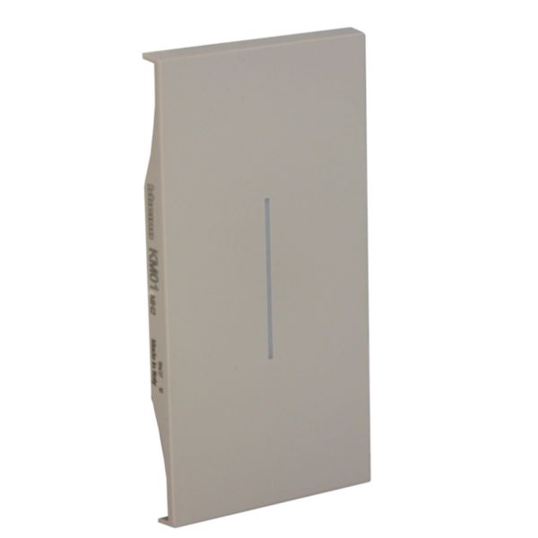Lightable cover, 2 modules - neutral. For devices item K4672M2L and item K4652M2. Sand.