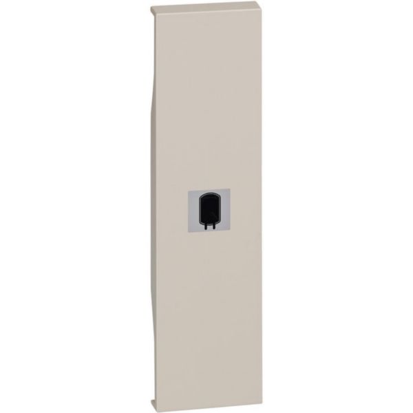 Lightable cover with boiler symbol