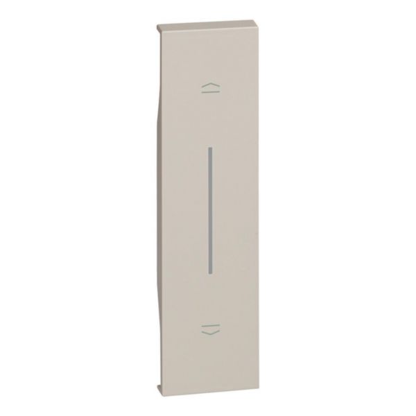 Covers for shutter controls: art. K4037 - 1 module - sand