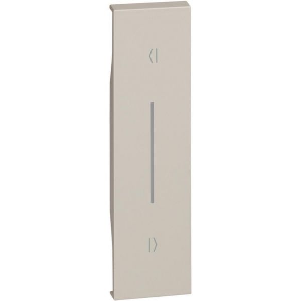 Covers for shutter control item K4037 for plates in vertical position