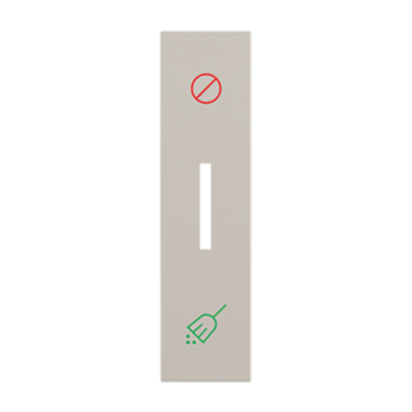 Lightable cover for HOTEL control item K4027H