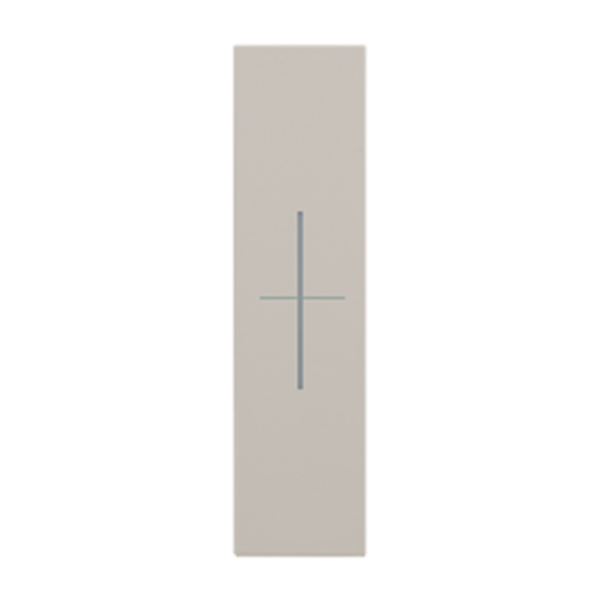 Lightable cover, 1 module - STOP symbol for item K4652M2, K4652M3 and K4672M2S.